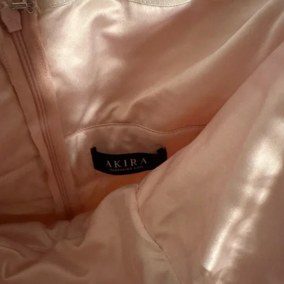 AKIRA Blush Tulle Women’s Dress - Picture 2 of 4